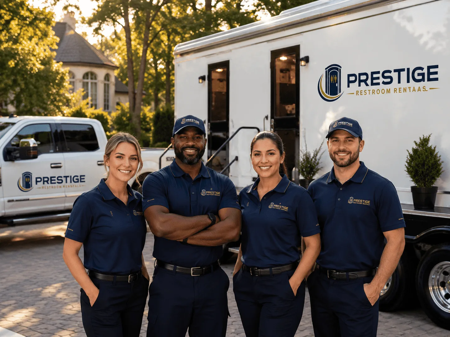 Trusted Luxury Portable Restrooms company in Dennison, MN